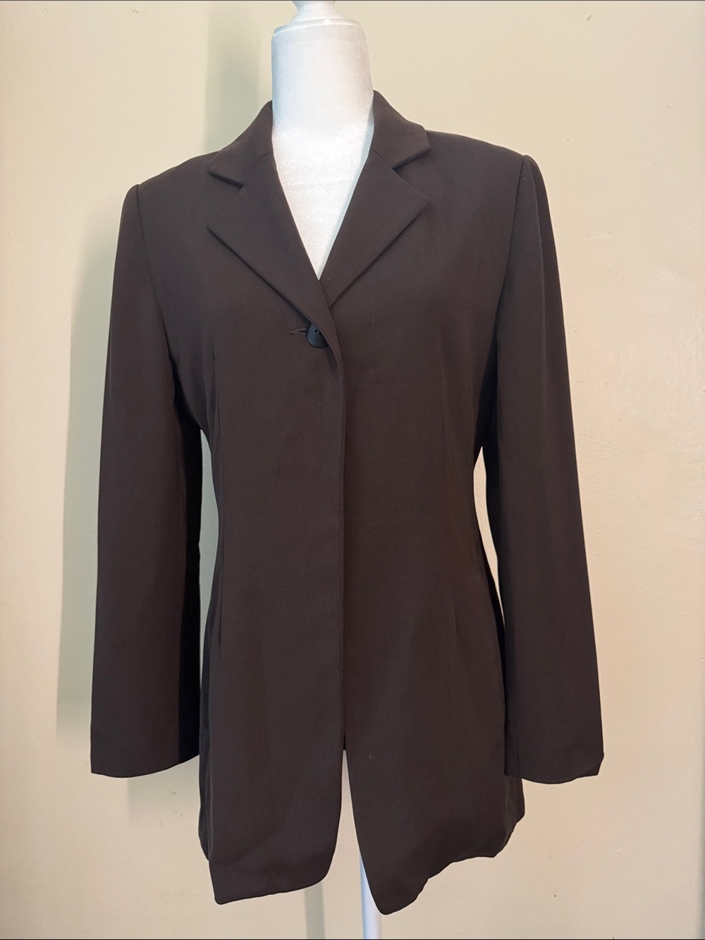 Vintage One Button Blazer